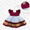 Angel f Studio Baby-Girl's Cotton Silk Fit and Flare Midi pa... - Image 4