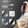 Nova Rechargeable Milk Frother & Coffee Whisker with Dual Sp... - Image 4