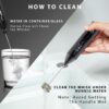 Nova Rechargeable Milk Frother & Coffee Whisker with Dual Sp... - Image 6
