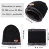 TEKCOOL Woolen Winter Cap With Neck Warmer for Men, Women, B... - Image 4