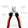PSK PET MART Dog Grooming Kit Nail Clippers with Filer manua... - Image 6
