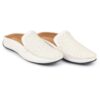 FAUSTO Men's Stitched Block Pattern Back Open Slip On Loafer... - Image 4