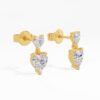 U ARE 925 Sterling Silver 18K Gold and Rose Gold Plated Laye... - Image 4