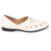 FAUSTO Men's Ethnic Wedding Party Laser Cut Perforated Slip ... - Image 7