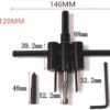 DIY Crafts Adjustable Circle Hole Saw Drill Bit Cutter - All... - Image 7