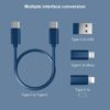 BLAXSTOC Multifunctional Data Cable Conversion Head Portable... - Image 6