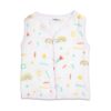 Kidbea® 100% Organic Soft Cotton Muslin Sleeveless Jhabla fo... - Image 8