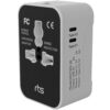 rts 2 Type C + 1 USB Plug Universal Travel Adapter, Internat... - Image 2