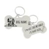 PAWPRO HANDMADE Customized Pet ID Tag Personalize Black Engr... - Image 2