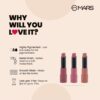 MARS Matte Box Set of 3 Lipsticks for Women | Long-Lasting |... - Image 5