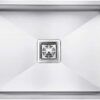 CROCODILE 304 GRADE 24"x18"x10" Kitchen Sink, Satin Finish - Image 2