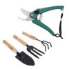 Oblivion Gardening Tool Set 4 Pcs – Pruner Shears, Hand Cult... - Image 2