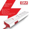 GM 3060 E-Book 4 + 1 Power Strip Red & White Color 250 Volts... - Image 5