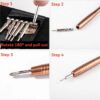 Zaptec 25 in 1 Precision Small Magnetic Screwdriver Set Mult... - Image 4
