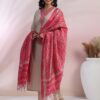 GoSriKi Women's Rayon Blend Embroidered Straight Kurta with ... - Image 4
