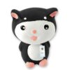 Foodie Puppies Natural Latex Rubber Squeaky Black & White Pu... - Image 2