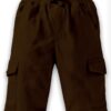 KiddoPanti Boys Knit Solid Cargo Short - Image 2