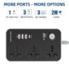 Hoteon Extension Board, Power Strip with 20W Fast PD/Type C,... - Image 3
