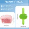 Style Keepers 3 Pcs Self Cleaning Slicker Shedding Brush Pet... - Image 4