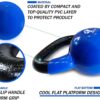 JIMWALT The Indian Made Premium Half Coated Vinyl Kettlebell... - Image 7