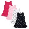 CLAP Baby Girl's Midi Dress (Pack of 4) - Image 2