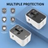 rts 2 Type C + 1 USB Plug Universal Travel Adapter, Internat... - Image 8
