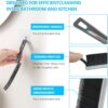 JICOOT Hard Bristle Crevice Cleaning Brush - Cleaning Tools ... - Image 4