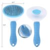 VETMOC Self Cleaning Slicker Brush, Pet Grooming Shedding Br... - Image 6