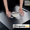 OrganizeMee Extra Large Steel Chopping Board for Kitchen 45 ... - Image 8