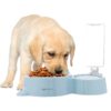 amazon basics 2 In1 Pet Feeder Food and Water Dispenser|Stai... - Image 3