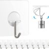 Chillyfit Wall Hooks for Hanging Strong, 10 Pack Adhesive Ho... - Image 2