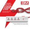 GM 3060 E-Book 4 + 1 Power Strip Red & White Color 250 Volts... - Image 7