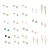 Zaveri Pearls Set Of 25 Gold Tone Smart Casual Wear Studs & ... - Image 2