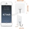 Chillyfit Wall Hooks for Hanging Strong, 10 Pack Adhesive Ho... - Image 4