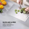 Bloomingdale Steel Chopping Board Heavy Duty Non Slip Choppi... - Image 4