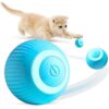 BURAQ 360° Smart Gravity Self Roller Ball Cat Toy - Type-C C... - Image 2