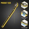 ROKTRY jack with labor-saving wrench, car maintenance, tool ... - Image 7