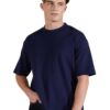 Amazon Brand - Symbol Men's Fit Cotton Solid Oversized Round... - Image 2