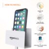 amazon basics Wall Mounted Mobile Holder Storage Case for Ph... - Image 9