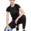 UZARUS Womens Dry Fit Workout Top Sports Gym T-Shirt - Image 4