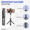 Tygot Bluetooth Extendable Selfie Sticks with Wireless Remot... - Image 4
