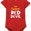 Zeezeezoo Cutest Red Devil Newborn Baby Romper Bodysuit Ones... - Image 2