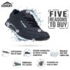 ASIAN Men's Waterproof-05 Sports Running Shoes with Full Wat... - Image 5