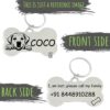PAWPRO HANDMADE Customized Pet ID Tag Personalize Black Engr... - Image 3