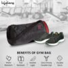 Lifelong Cotton 30 L Duffle Gym Bag for Men & Women | Adjust... - Image 7