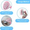 Style Keepers 3 Pcs Self Cleaning Slicker Shedding Brush Pet... - Image 8