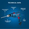 BOSCH Professional GSB 500 RE Corded-Electric Drill Tool Set... - Image 5