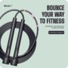 Boldfit Skipping Rope for Men and Women Jumping Rope With Ad... - Image 4