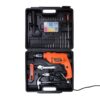 BLACK+DECKER HD555KMPR-B1 13mm 550Watt Hammer Drill and Hand... - Image 2