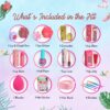 Whimsy 15-Piece Organic Makeup Kit for Kids, Preteens & Teen... - Image 5